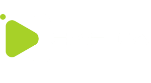 Emedia white logo — Log-T version for dark background